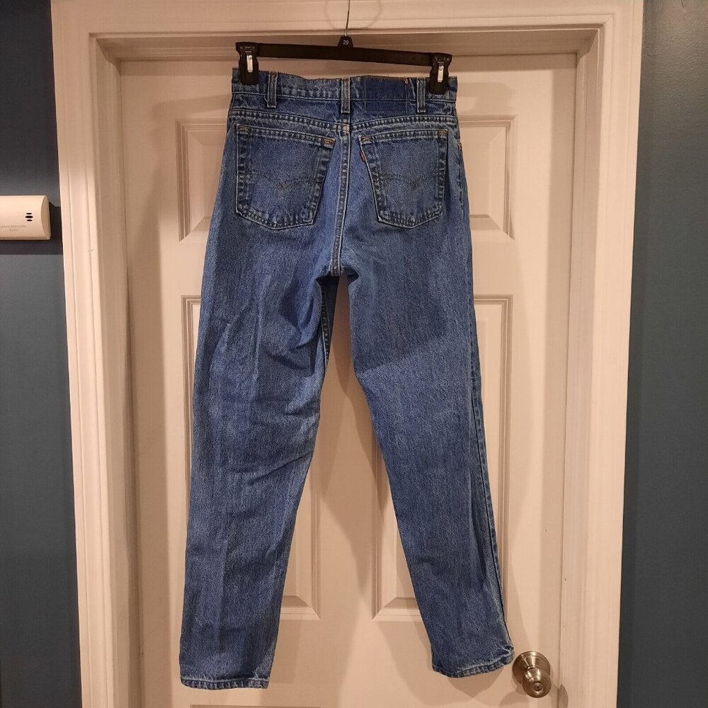 Vtg Levis Jeans Mens 30x32‎ (Fits 28x32) 550 Relaxed Taper Made in USA 90s